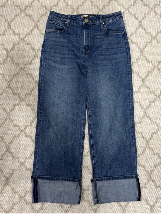 Kut from the Kloth Denim - Kut From The Cloth Sienna Large Cuff High Waist Wide Leg Jeans Size 6 Women’s